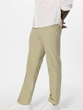 EUC Lululemon ABC Classic-Fit 5-Pocket Pant [Artifact/Nomad] Khaki, SIZE 31 TALL
